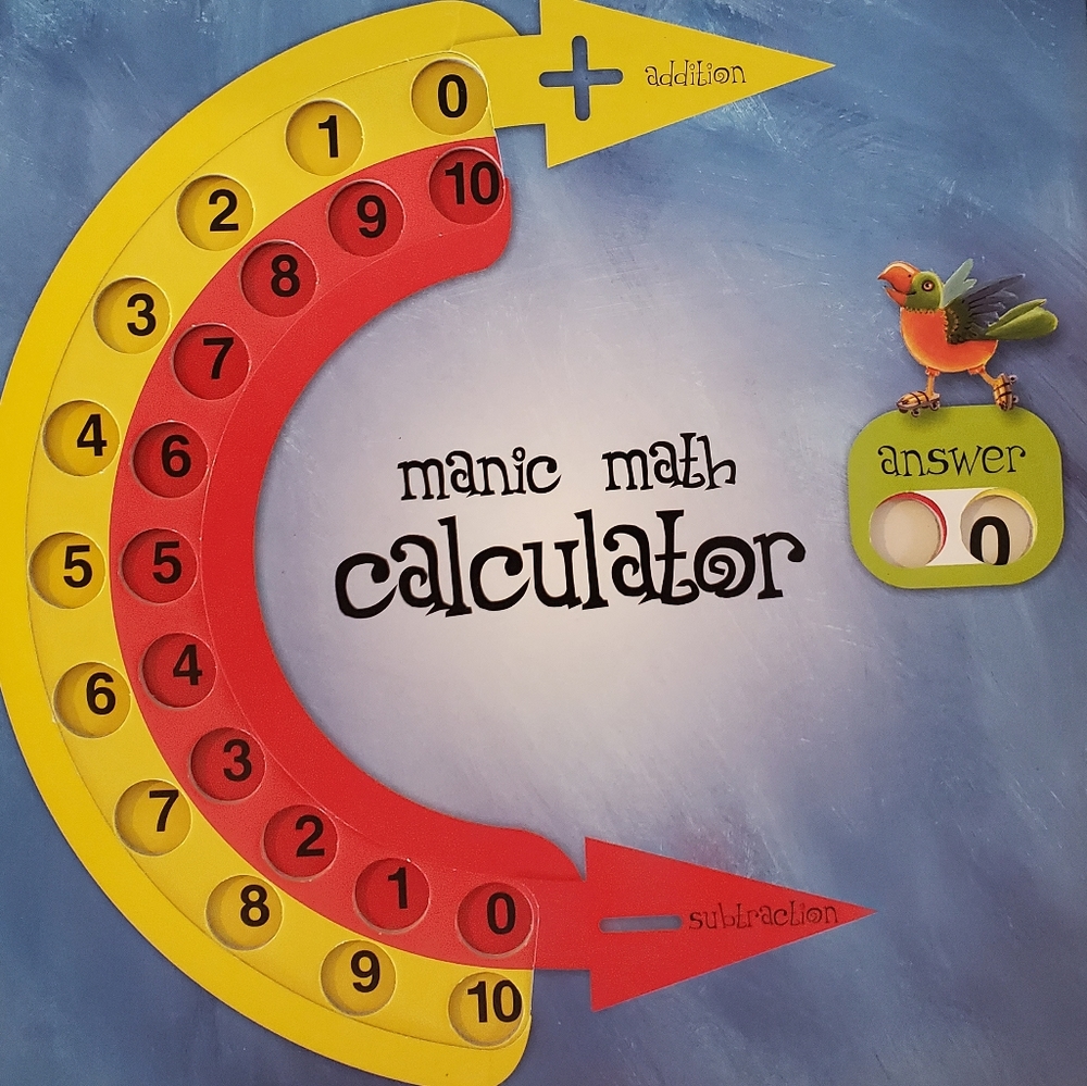 Manic Math Learning Book Young Kids 3yrs and Up
